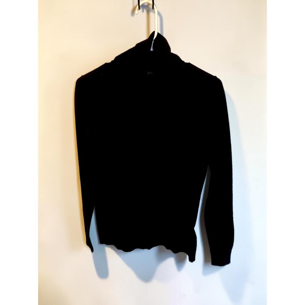 Pendleton NWT Womens Merino Wool Turtleneck Sweater Black Old Money Timeless S - Picture 3 of 5